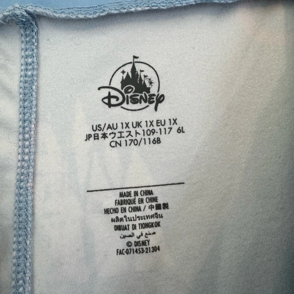Disney Parks Light Blue Leggings Women’s 1X | Disneycore Cozy Magic - Picture 7 of 9